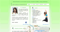 Desktop Screenshot of gimnastica-medicala.ro